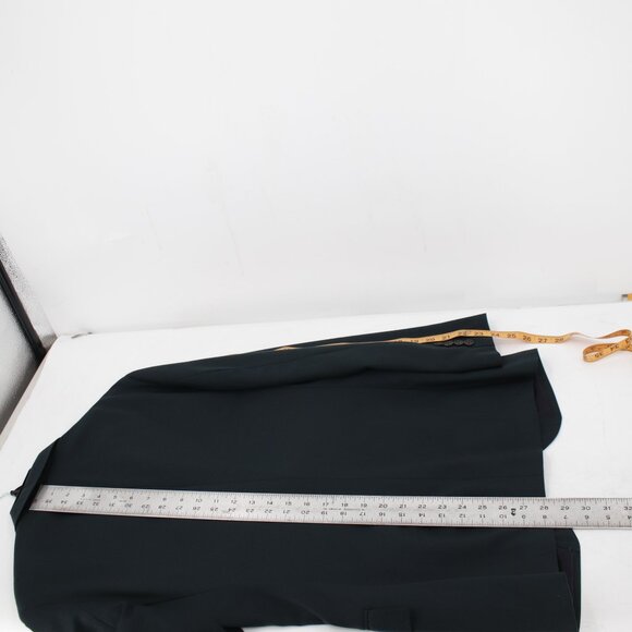 J Crew Suit Mens 36S 32x30 Ludlow Slim Fit Wool Two Piece Vitale barberis Green - Picture 12 of 16